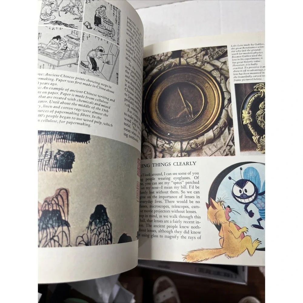 Vintage 1971 ‎ DISNEY'S WONDERFUL WORLD OF KNOWLEDGE Volume 3